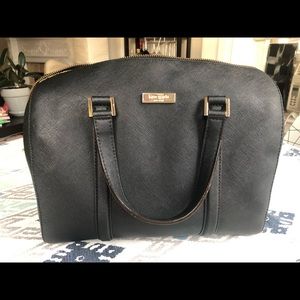 Kate Spade black satchel purse